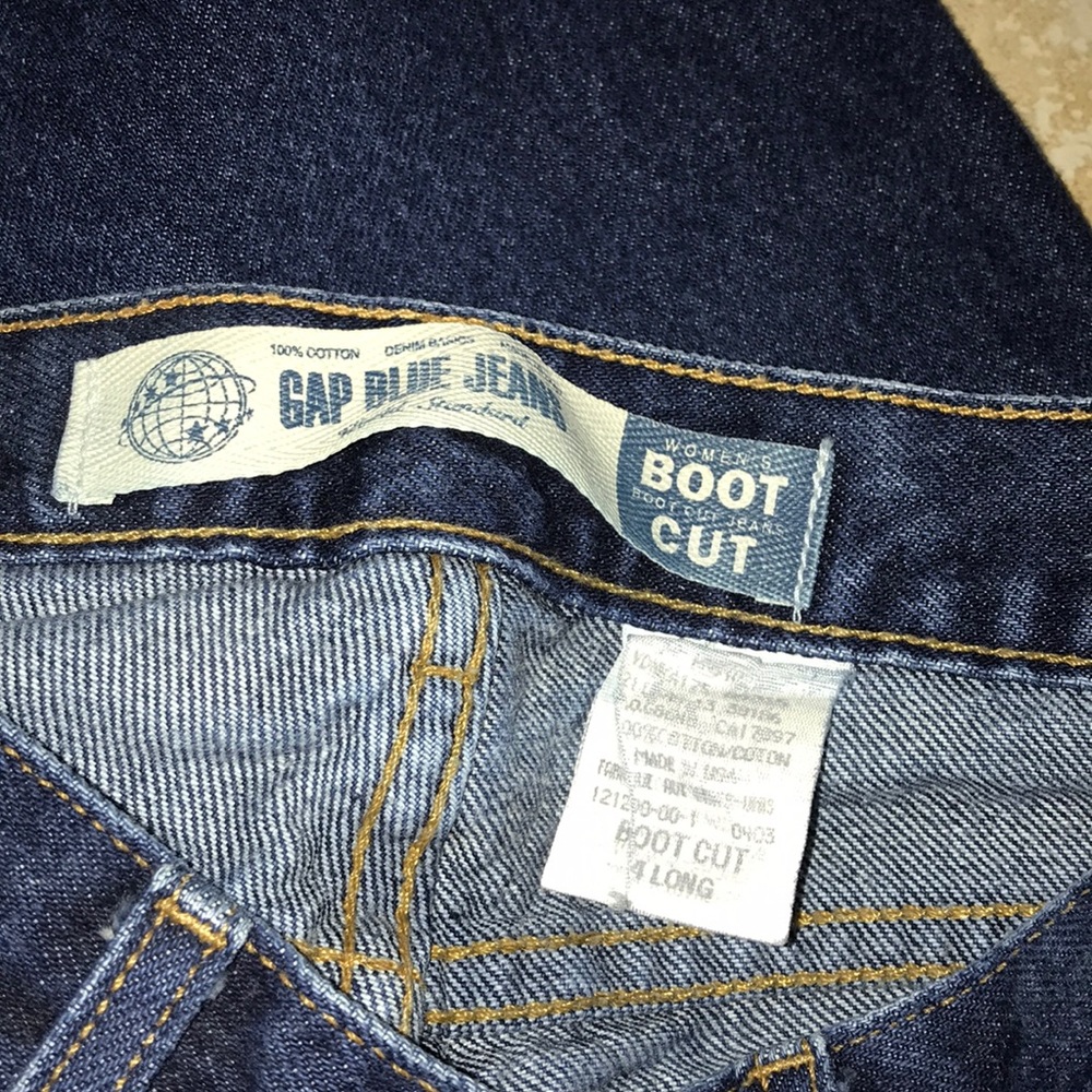 Vintage Gap Bootcut High Waisted Mom Jeans Size 4 - Picture 3 of 3